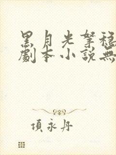 黑月光拿稳be剧本小说无删减