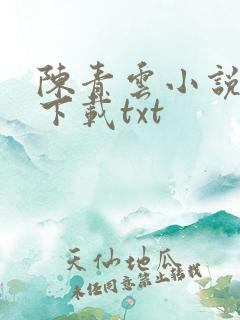 陈青云小说全集下载txt