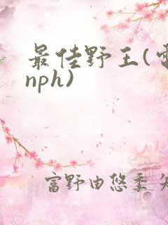 最佳野王(电竞nph)