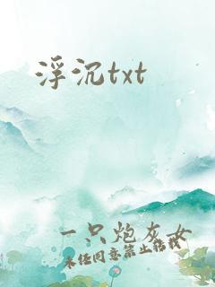 浮沉txt
