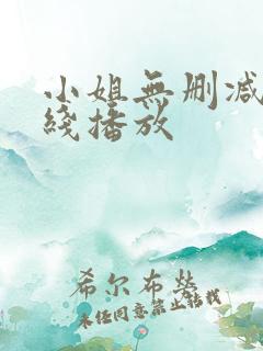 小姐无删减版在线播放