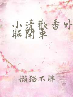 小清欢番外完整版开车