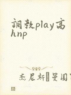 调教play高hnp