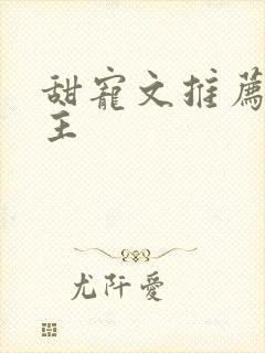 甜宠文推荐双男主