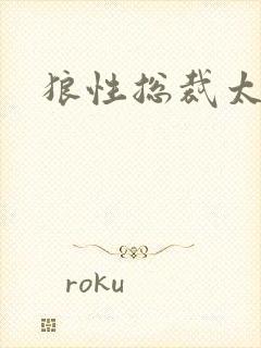 狼性总裁太凶猛