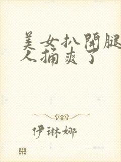 美女扒开腿让男人捅爽了