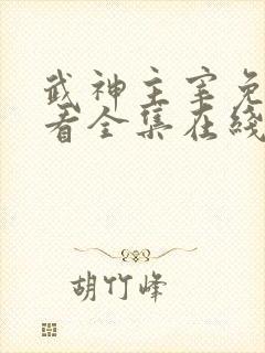 武神主宰免费观看全集在线高清