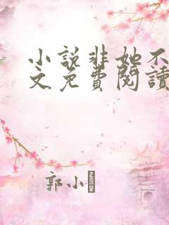 小说非她不可全文免费阅读