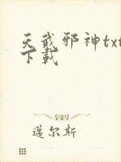天武邪神txt下载