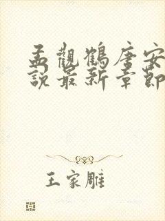 孟观鹤唐安意小说最新章节免费阅读