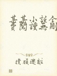 某某小说全文免费阅读无删减版