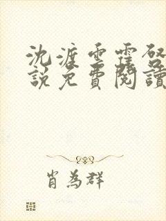 沈渡云霍启妍小说免费阅读最新章节