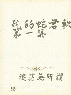 我的蛇君软又妖第一集