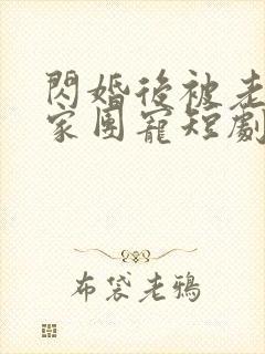 闪婚后被老公全家团宠短剧视频