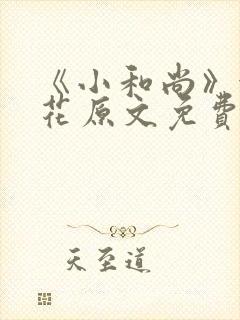 《小和尚》金银花原文免费