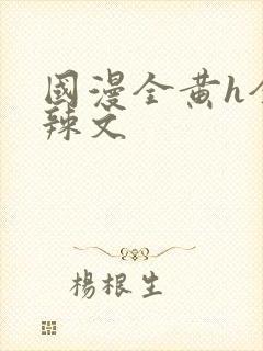 国漫全黄h全肉辣文