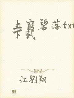 上穷碧落txt下载