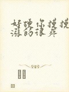 好硬你摸摸下面涨的很疼