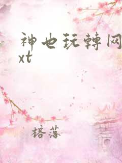 神也玩转网游txt