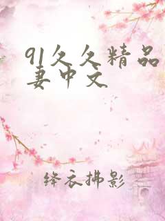 91久久精品人妻中文