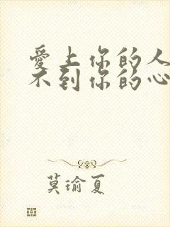 爱上你的人却得不到你的心是什么歌