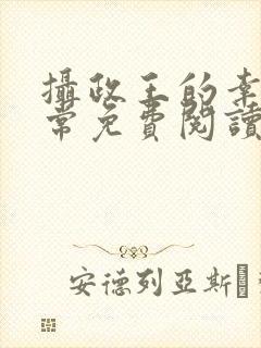 摄政王的幸福日常免费阅读