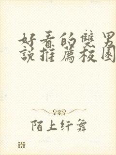 好看的双男主小说推荐校园