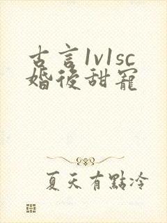 古言1v1sc婚后甜宠