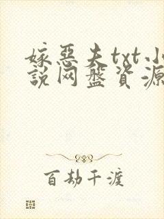 嫁恶夫txt小说网盘资源