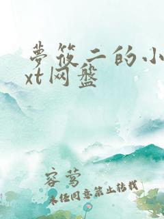 梦筱二的小说txt网盘