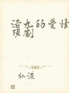 浩九的爱情 电视剧