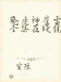 飞虎神鹰电视剧全集在线观看免费播放