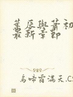 叶辰与萧初然的最新章节