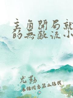 主角开局就满级的无敌流小说