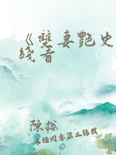 《双妻艳史》在线看