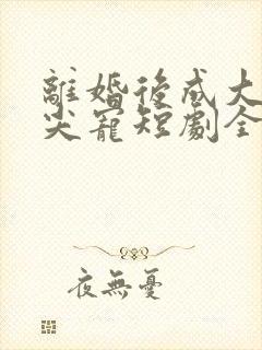 离婚后成大佬心尖宠短剧全集