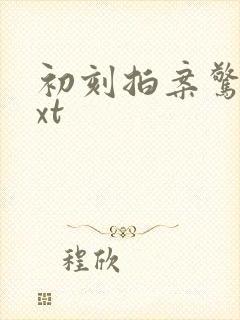 初刻拍案惊奇txt