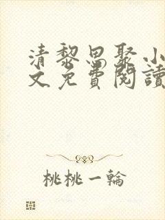 清黎思聚小说全文免费阅读最新章节