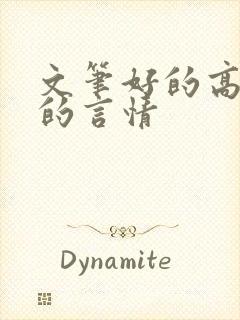 文笔好的高质量的言情