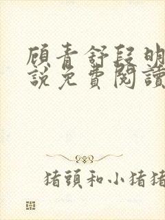 顾青舒段明逸小说免费阅读最新章节