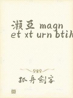 濑亚 magnet xt urn btih