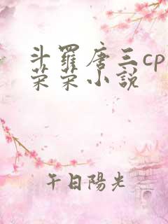 斗罗唐三cp宁荣荣小说