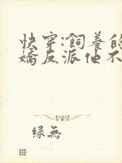 快穿:饲养的病娇反派他不对劲