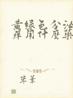 黄绿色分泌物瘙痒用什么药