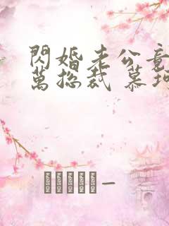 闪婚老公竟是亿万总裁 慕珂瑶