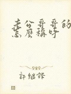 老公哥哥的妻子怎么称呼