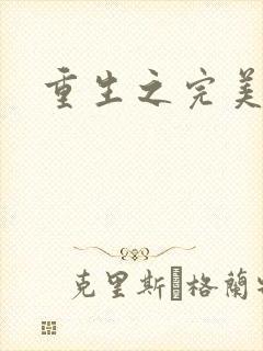 重生之完美巨星