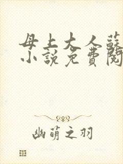 母上大人苏文婧小说免费阅读全文