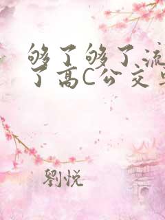 够了够了流出来了高C公交车