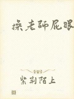 操老师屁眼小说